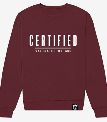 LAMBSBREAD "CERTIFIED - VALIDATED BY GOD" PEPPERED FLEECE